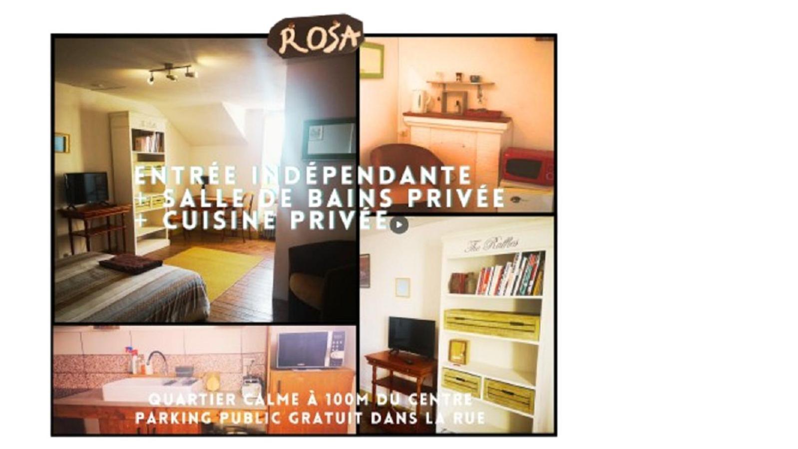 Chambres Avec Salle De Bains Et Cuisine En Centre Ville Argenton Sur Creuse Exterior foto